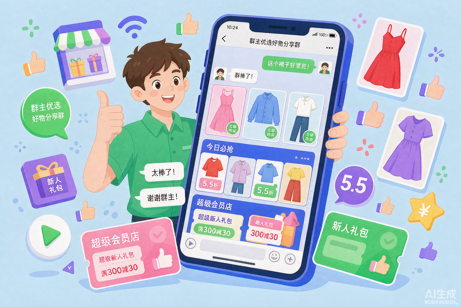 社群淘客案例