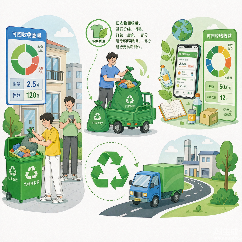 环保旧衣回收场景