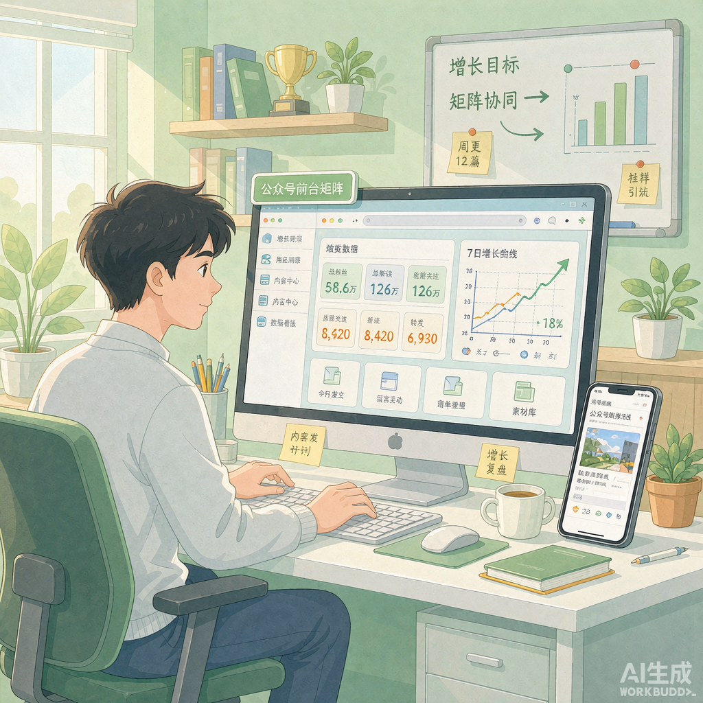 公众号矩阵案例